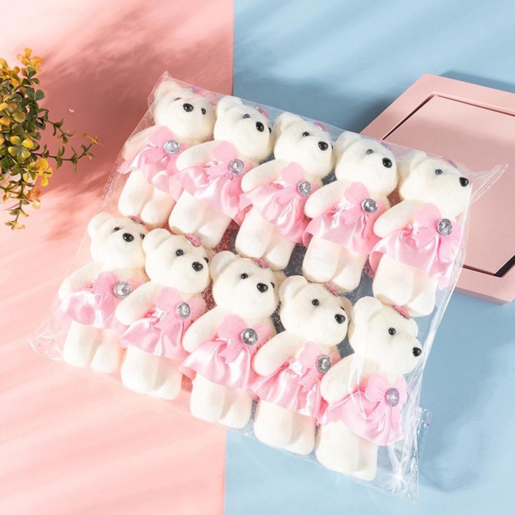 Flower Supply - 10pcs/Bag Bouquet Bear Ice Cream Diamond