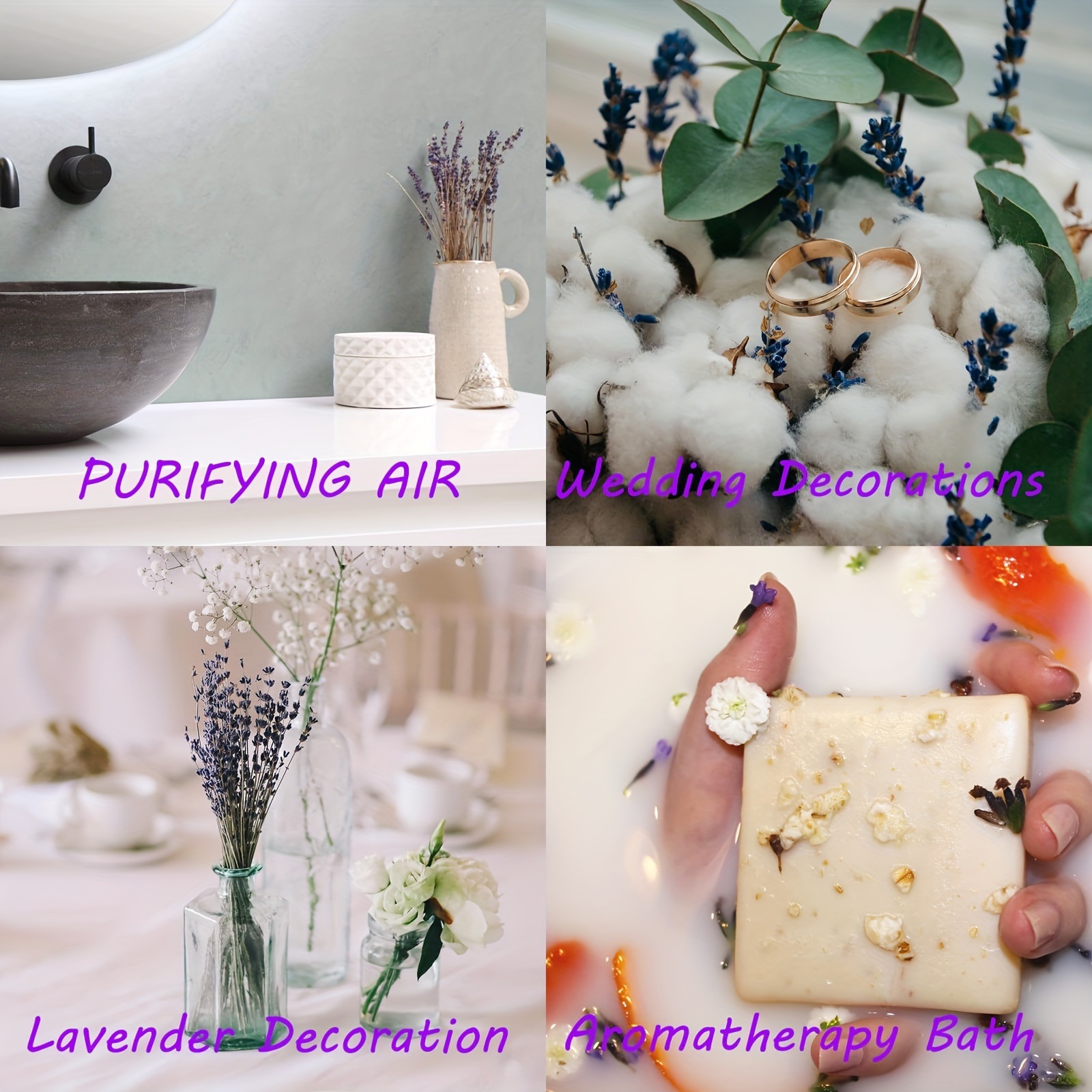 200pcs/Bunch Lavender Dried Fl - đánh giá và giá Dried Flower Bunch