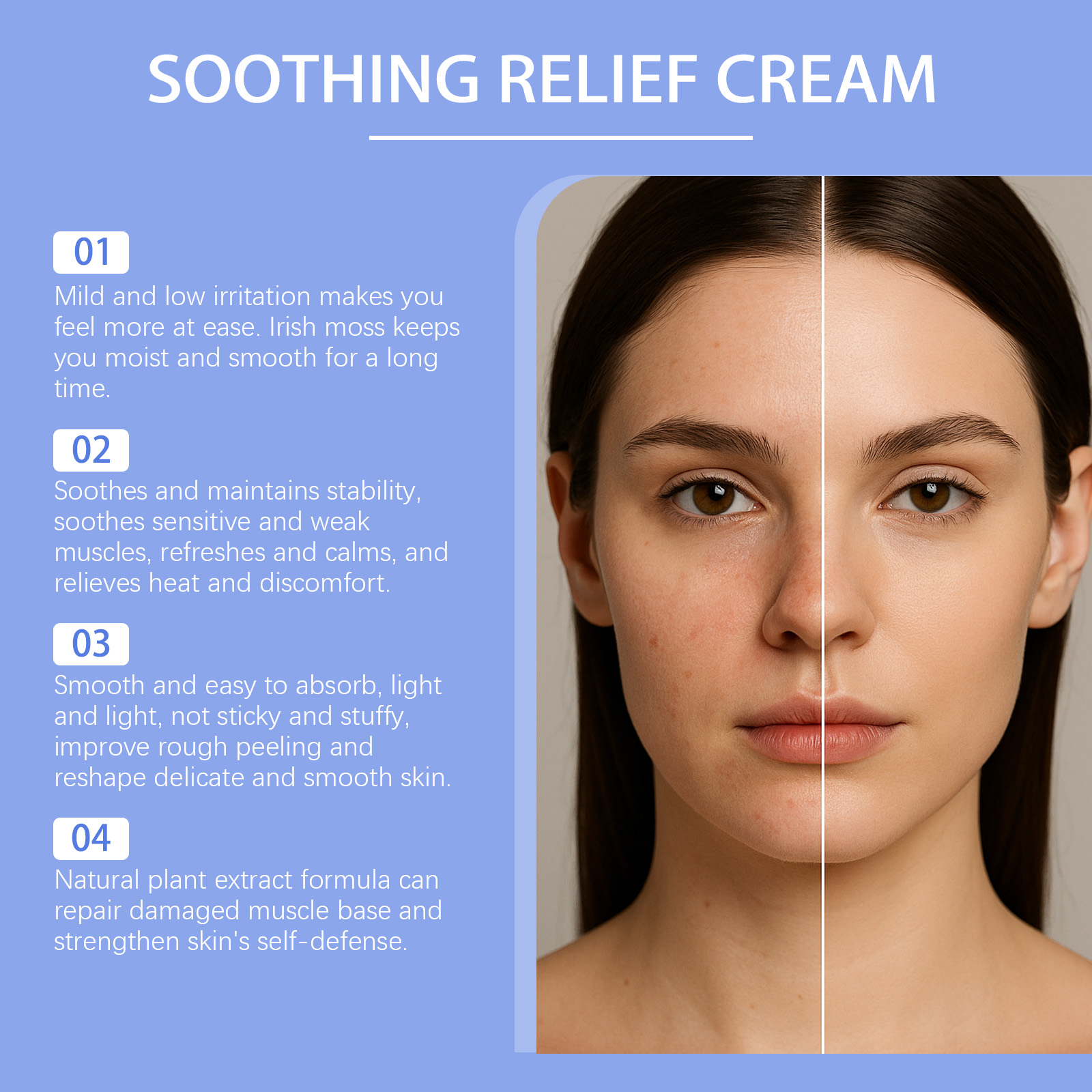 Soothing Relief Cream For Sens - đánh giá và giá Preserved Moss Sheet