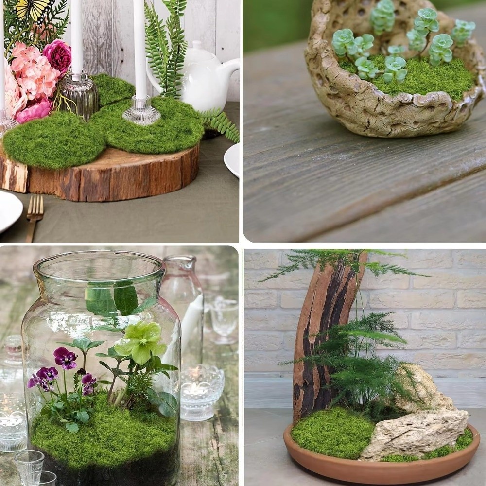 DIY Artificial Grass Rug Durab - đánh giá và giá Preserved Moss Sheet