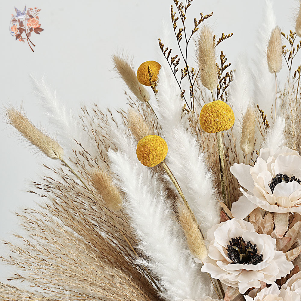 55Pcs Artificial Flower Bouque - đánh giá và giá Dried Flower Bunch