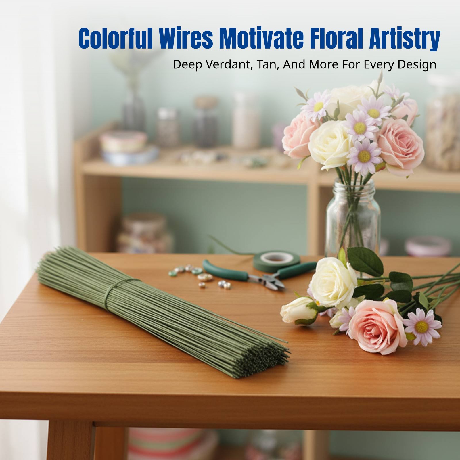 DIY Handcraft Floral Stem Wire - đánh giá và giá Flower Supply