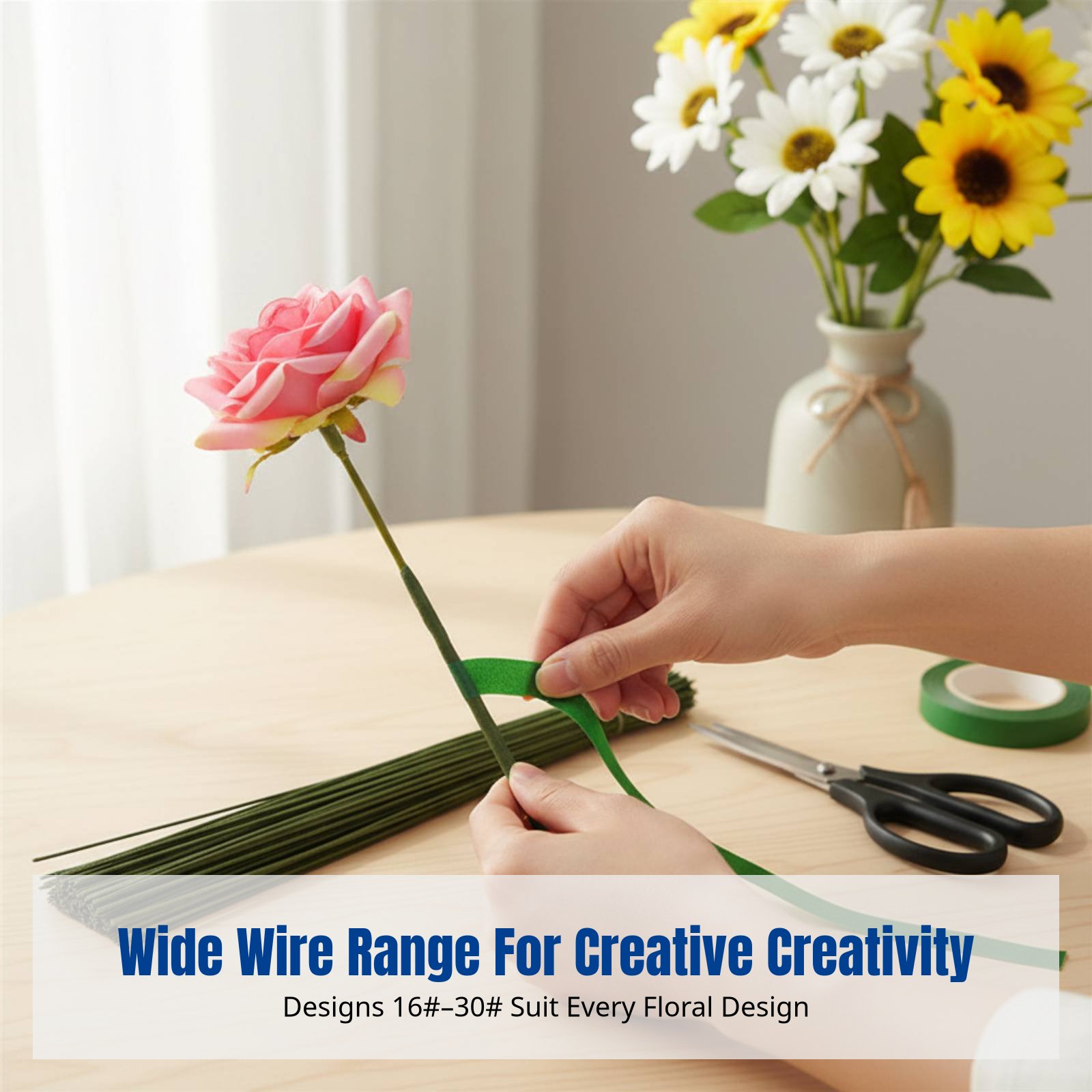 DIY Handcraft Floral Stem Wire - đánh giá và giá Flower Supply