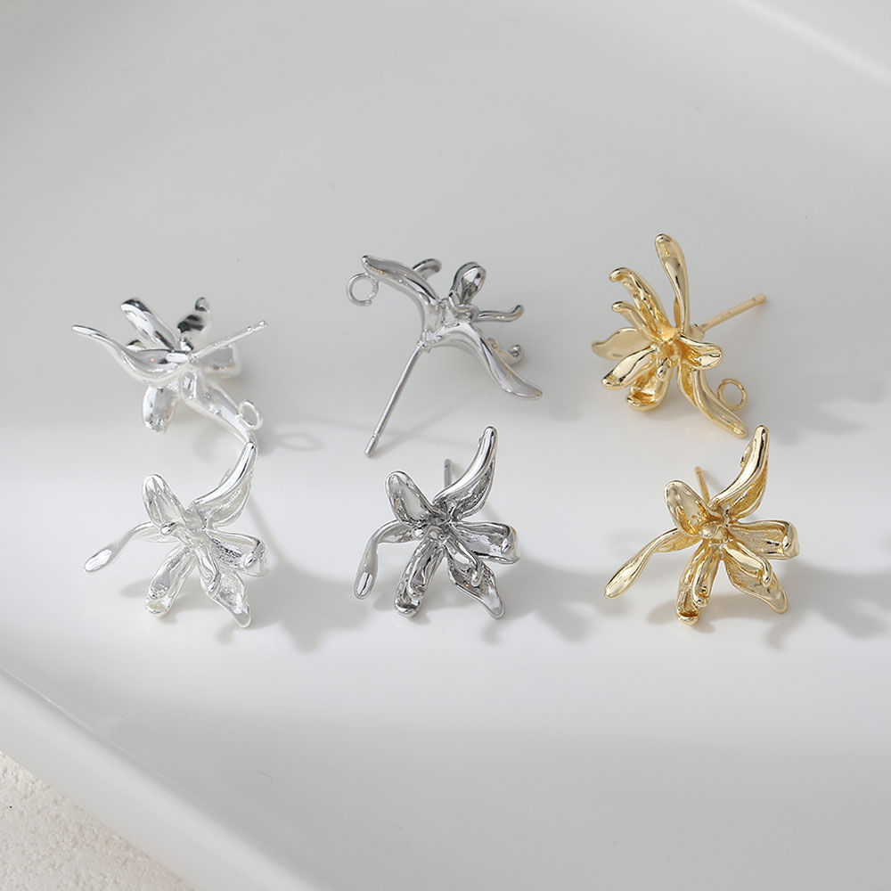 4PCS Dainty Flower Shape Ear S - đánh giá và giá Flower Supply