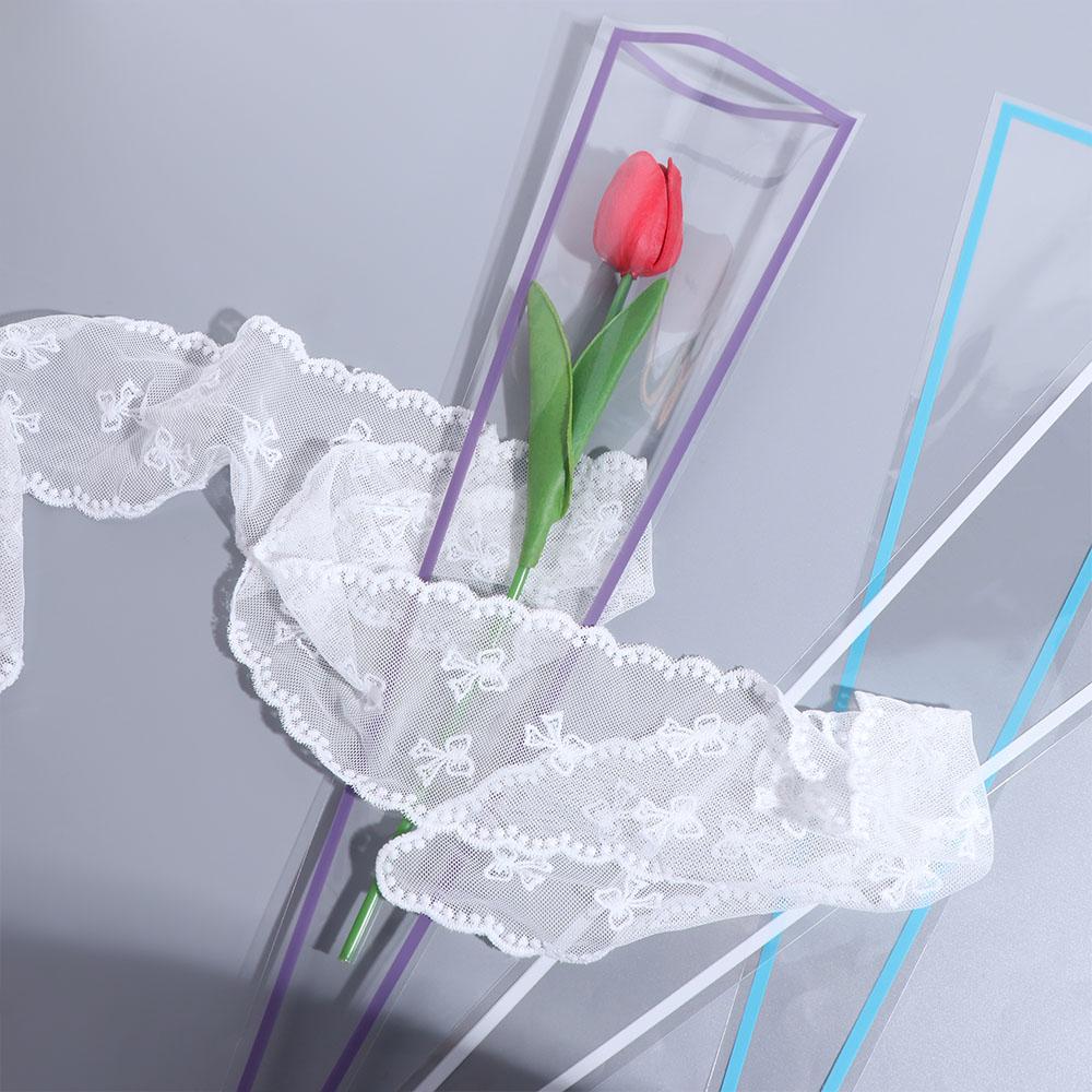 50PCS Transparent Flower Packa - đánh giá và giá Flower Supply