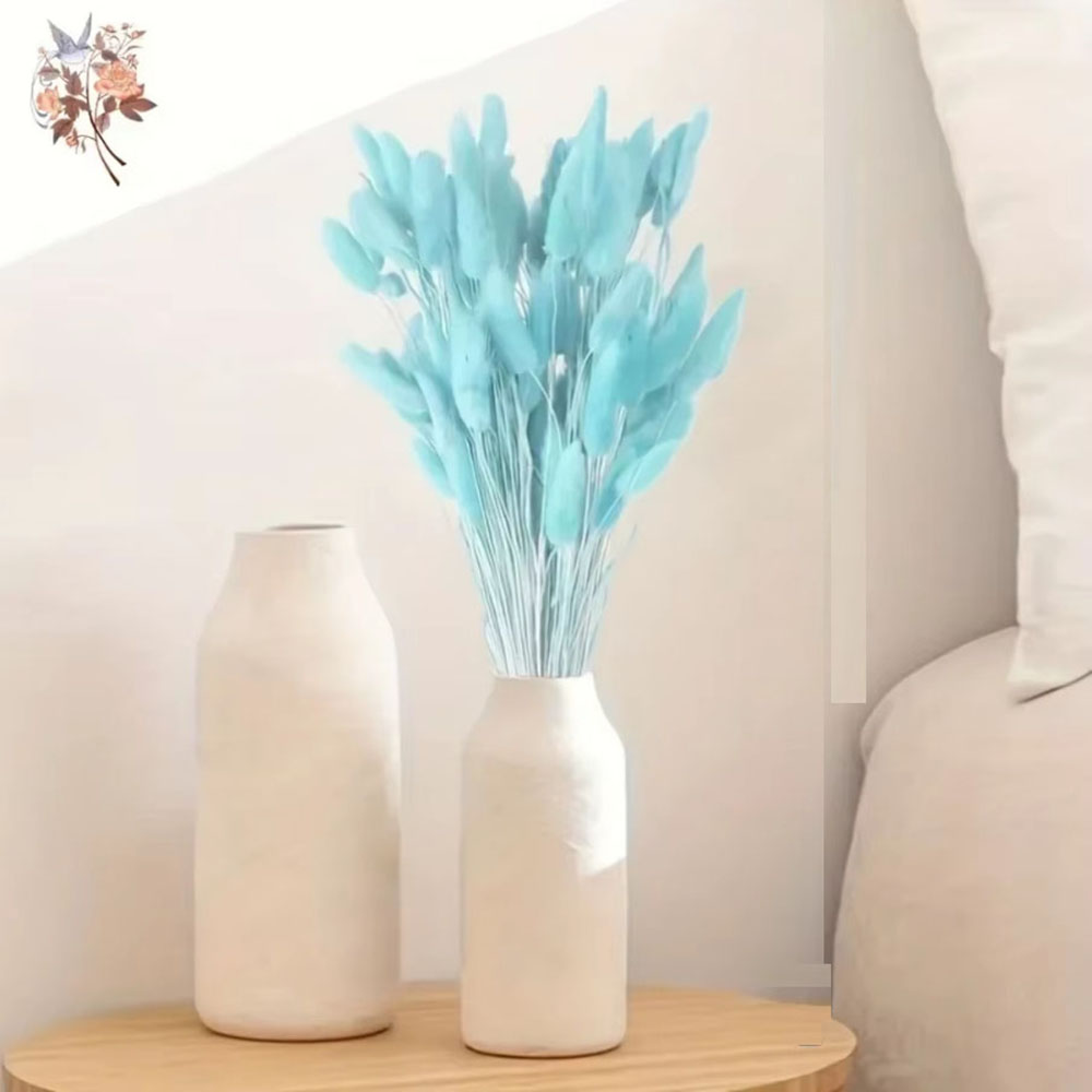 100Pcs Natural Rabbit Tails Gr - đánh giá và giá Dried Flower Bunch