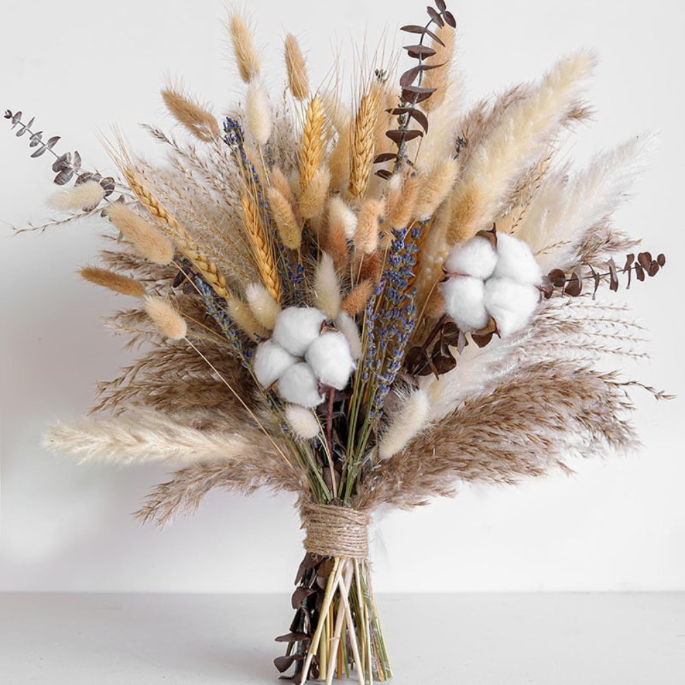 80Pieces Natural Dried Flowers - đánh giá và giá Dried Flower Bunch