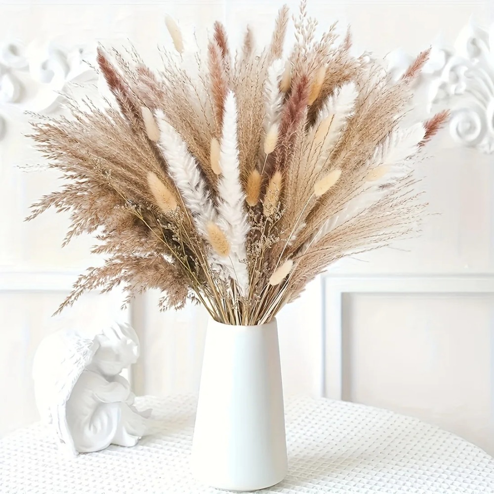80Pieces Natural Dried Flowers - đánh giá và giá Dried Flower Bunch