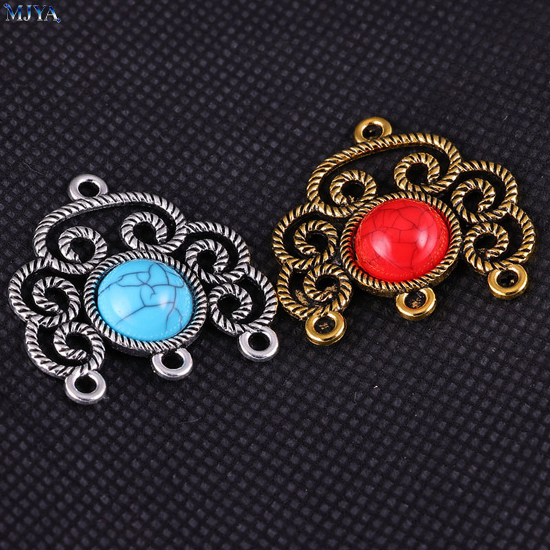 MJYA 5pcs/lot Vintage Alloy Tu - đánh giá và giá Flower Supply