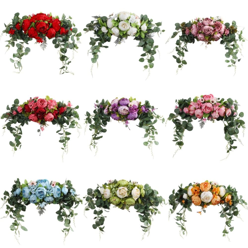 Boho Artificial Wedding Arch F - đánh giá và giá Eucalyptus Preserved