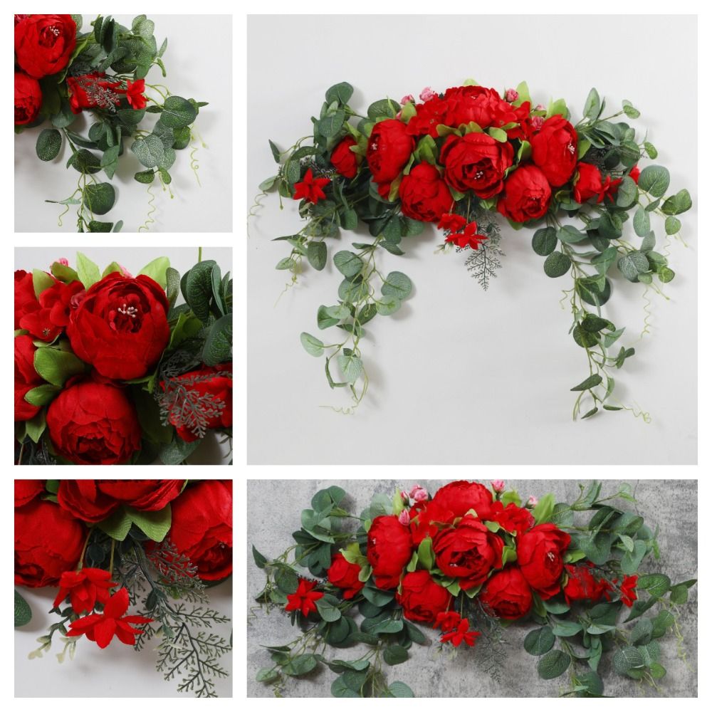 Boho Artificial Wedding Arch F - đánh giá và giá Eucalyptus Preserved