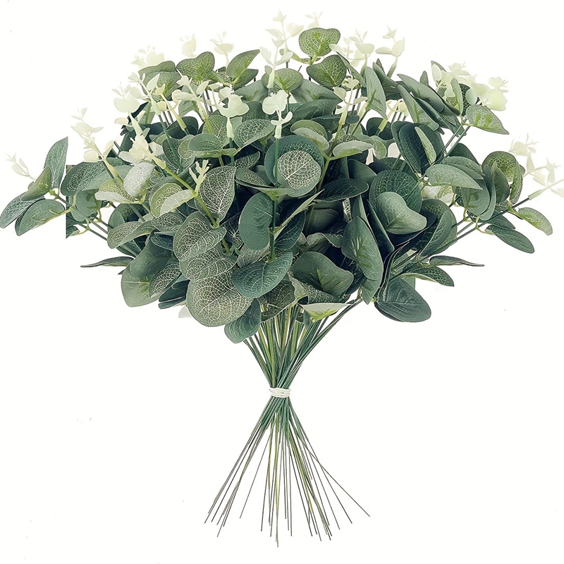 5/10/15Pcs Artificial Eucalypt - đánh giá và giá Eucalyptus Preserved