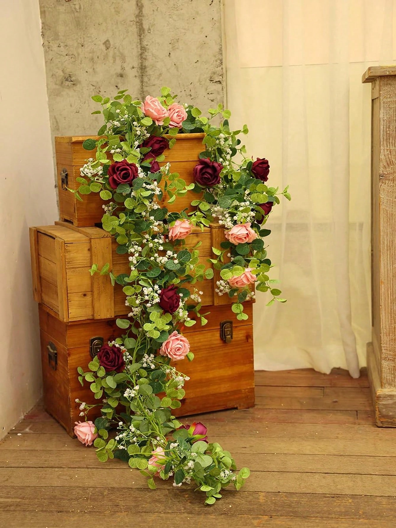 1pc 5.9FT Artificial Eucalyptu - đánh giá và giá Eucalyptus Preserved
