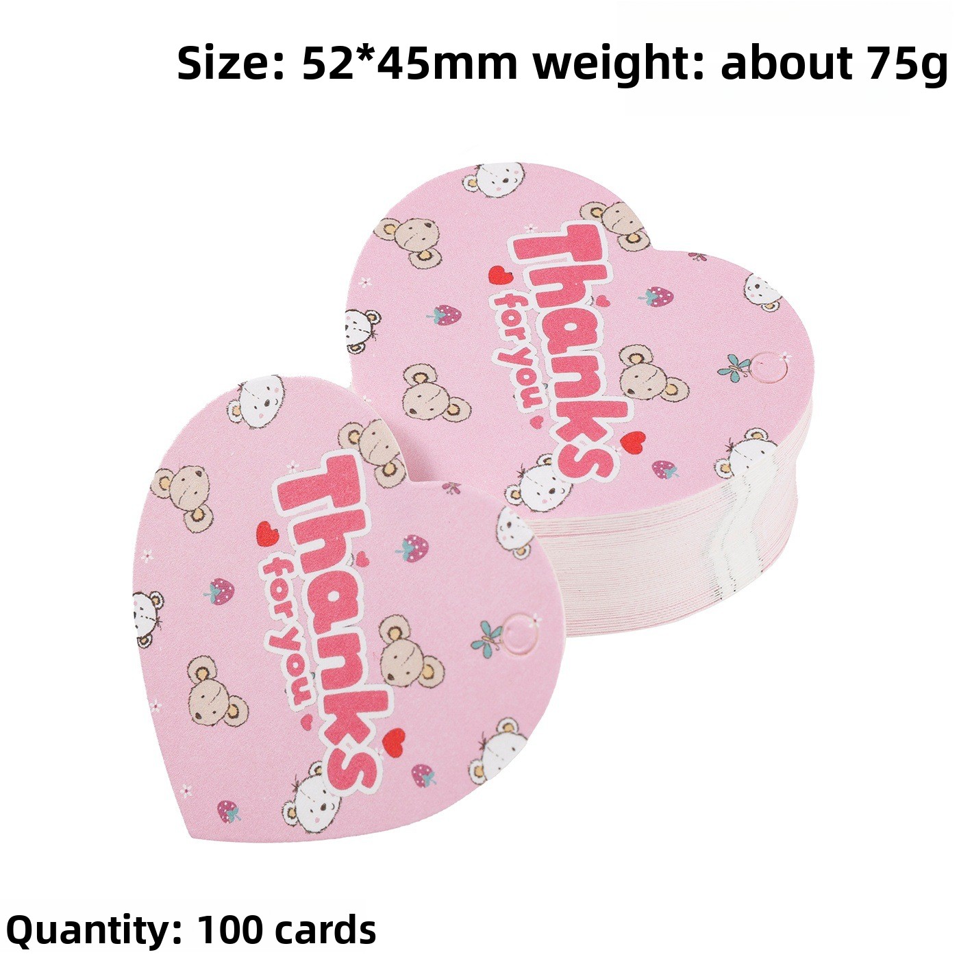 100pcs Thank You Gift Tags Car - đánh giá và giá Flower Supply
