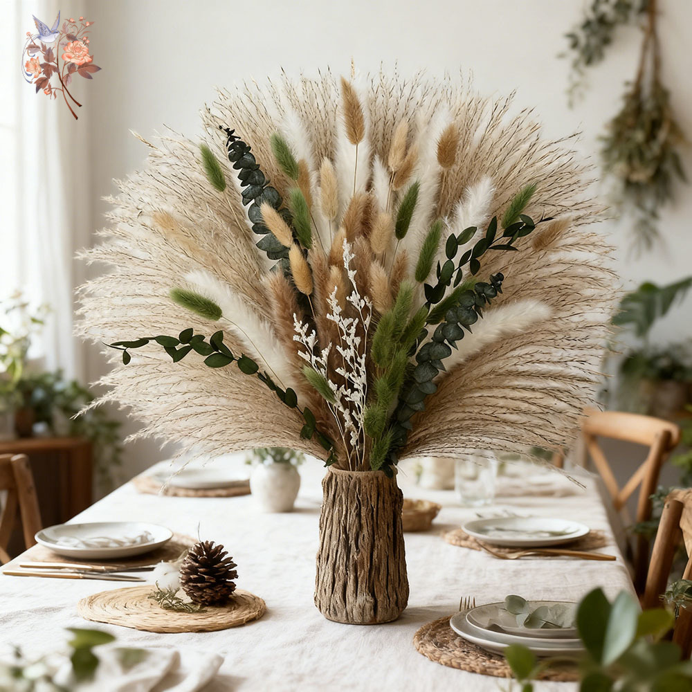 85PCS Natural Dried Flowers Pa - đánh giá và giá Dried Flower Bunch