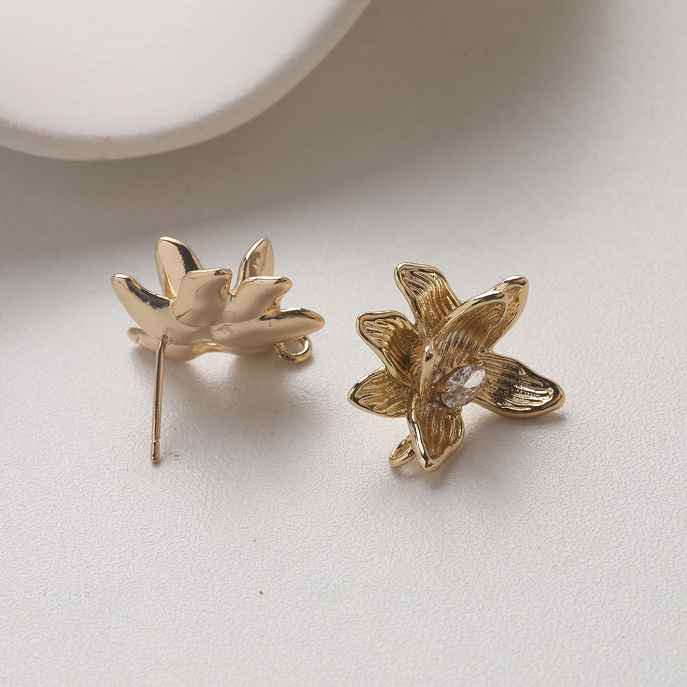 4PCS Dainty Flower Ear Studs E - đánh giá và giá Flower Supply